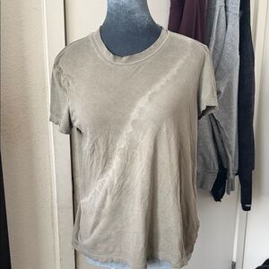 James Perse Olive Green Short Sleeve Crewneck Tee